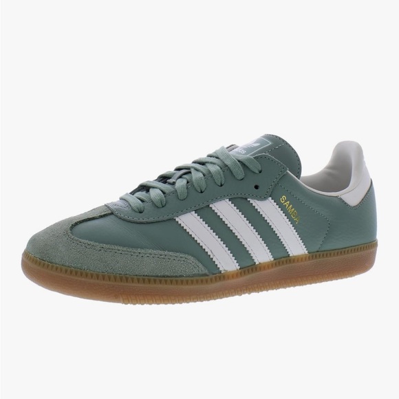 adidas Shoes - Adidas Sambas Green Sneakers